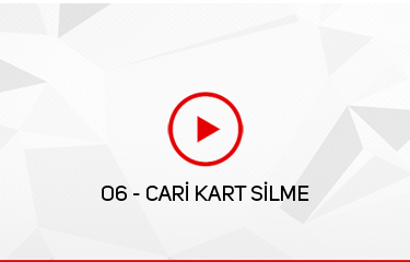 Cari Kart Silme