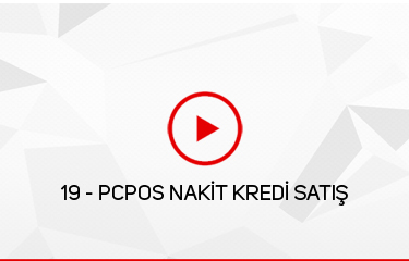 PCPOS Nakit Kredi Satış